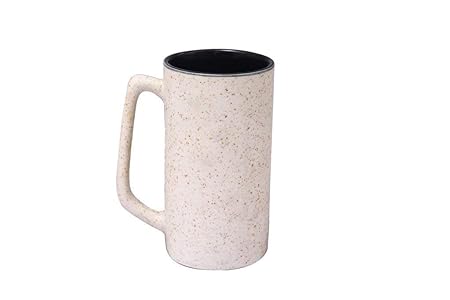 Caffeine Handmade Ceramic White Matte Milk Mug (Set of 2) - Caffeine Premium Stoneware