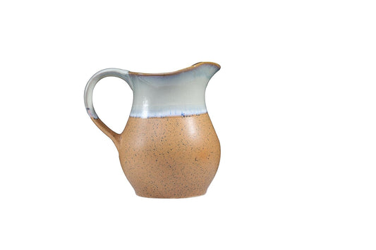 Caffeine Ceramic Handmade Stoneware Matte Brown Water Jug (Set of 1, 1800 ml) - Caffeine Premium Stoneware